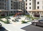 Quiosque e playground