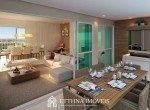 Varanda e Sala de Estar-jantar