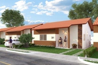 Condomínio Margareth 2, Casas com 2 quartos, 50m². 4