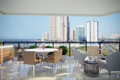 Monte Carlo Residence, apartamento na Ponta D'Areia, 3 suítes, 145m² 9