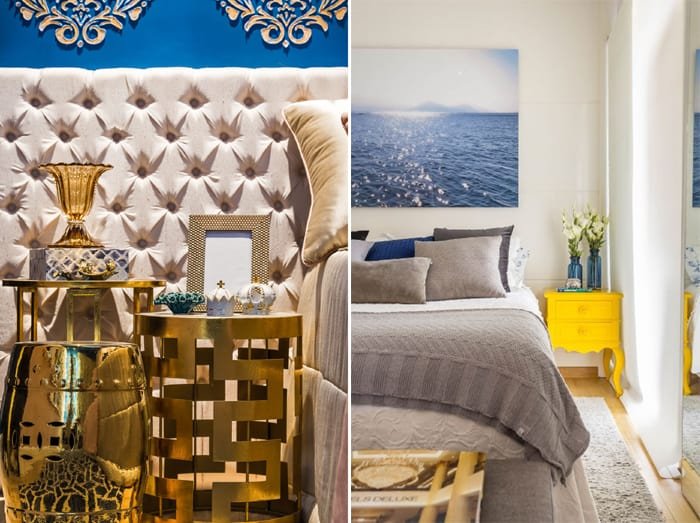 Modelos diferentes e ousados de criado-mudo para se inspirar na decoração do seu quarto 5