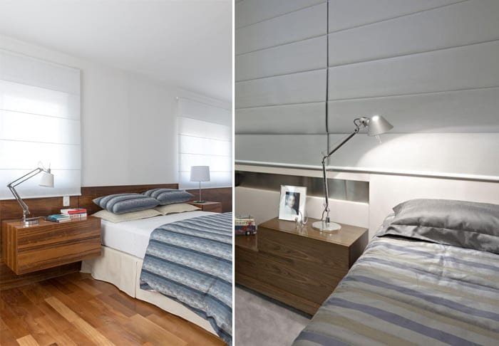 Modelos diferentes e ousados de criado-mudo para se inspirar na decoração do seu quarto 6
