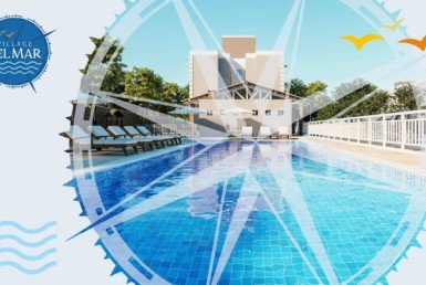 Village Del Mar, apartamentos de 2 e 3 quartos, 49 e 65m², próximo ao Panela de Minas no Turú 29