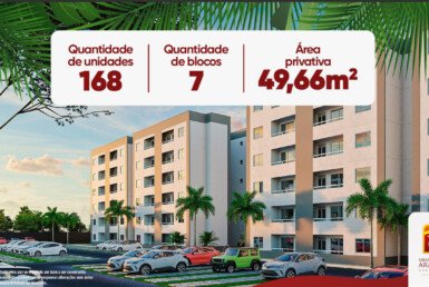 Gran Village Araçagy 5, Apartamentos de 2 quartos, Araçagy, perto da Praia, São Luís MA 12