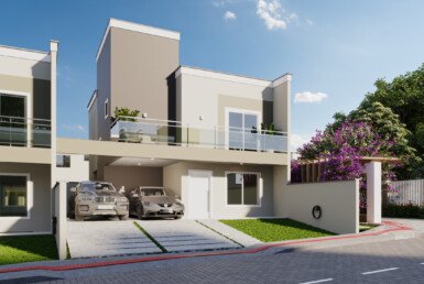 Residencial Arizona, Casa Duplex com 3 suítes, 167m² – Altos do Calhau 3